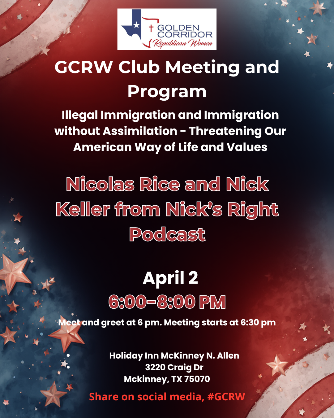 GCRW april 2026 meeting